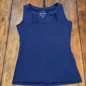 Navy blue inc tank